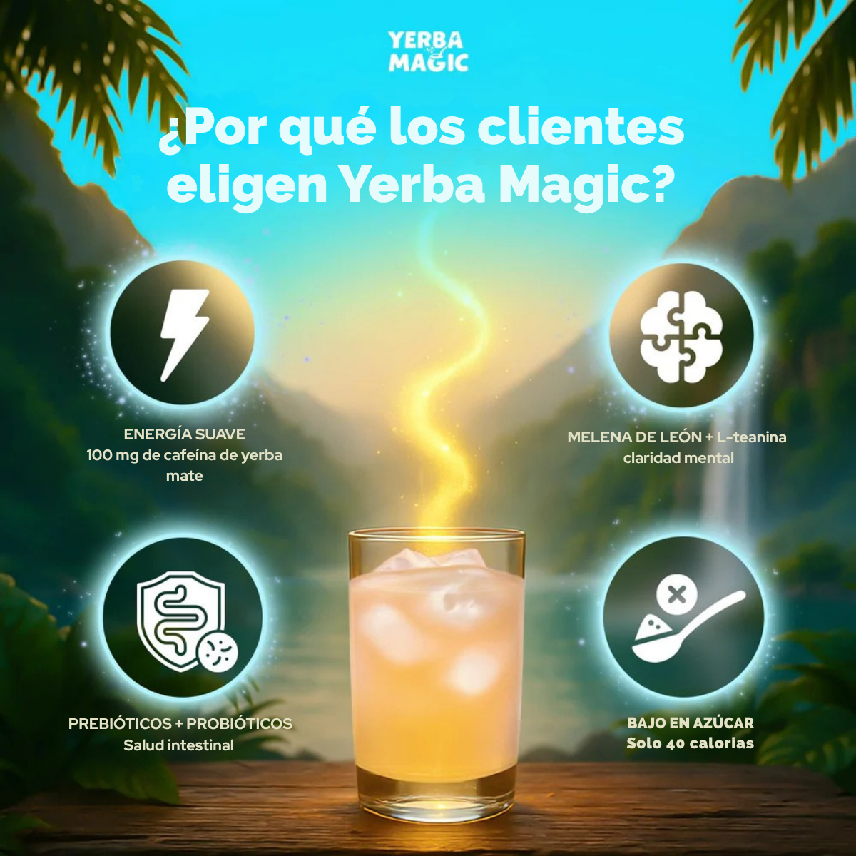 Pierde Peso, Gana Energía con Yerba Magic.